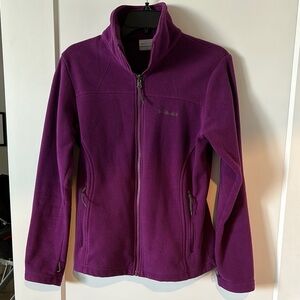 Columbia Purple Fleece Jacket